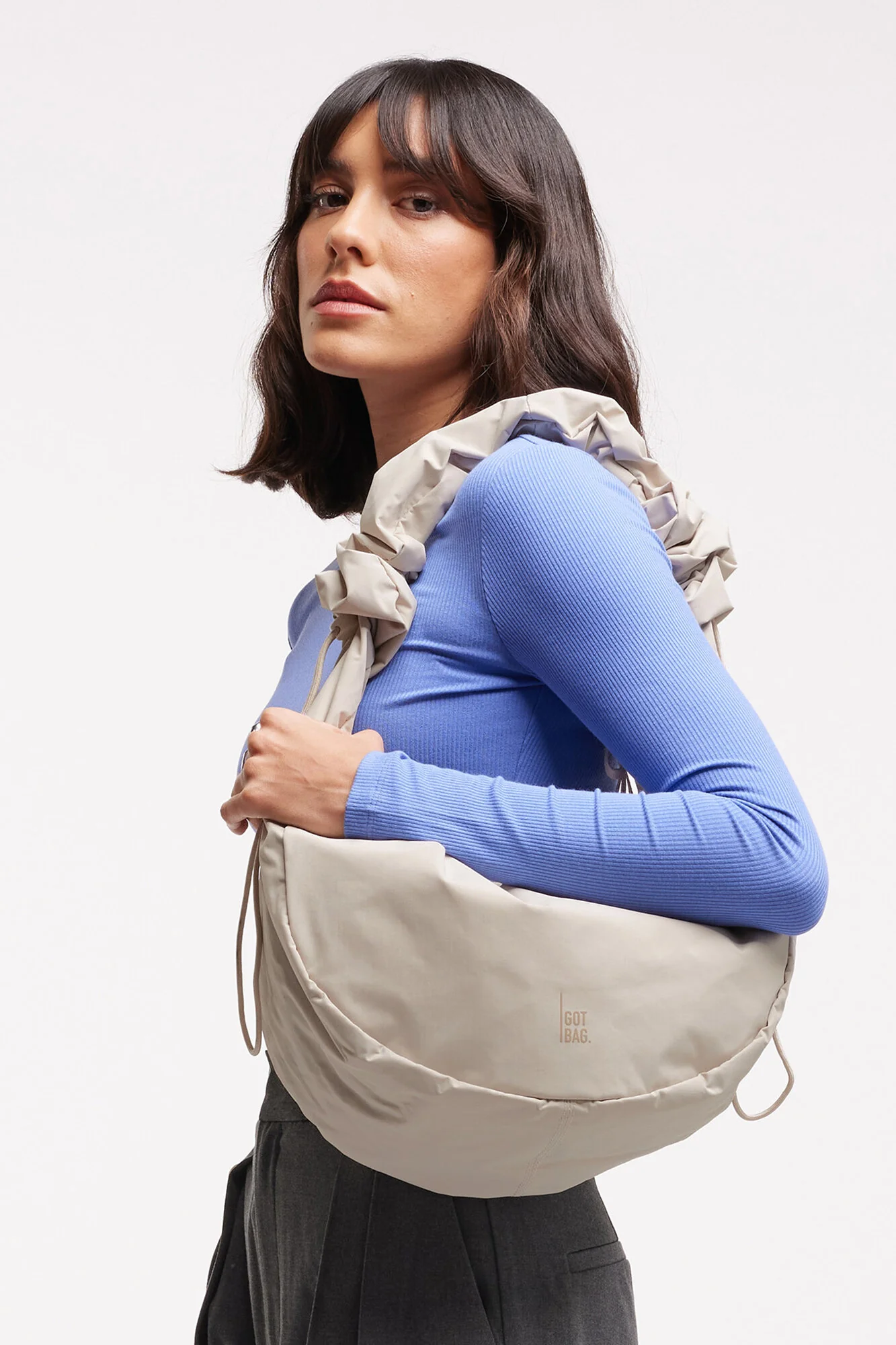 Moon Bag Ruffle - Soft shell