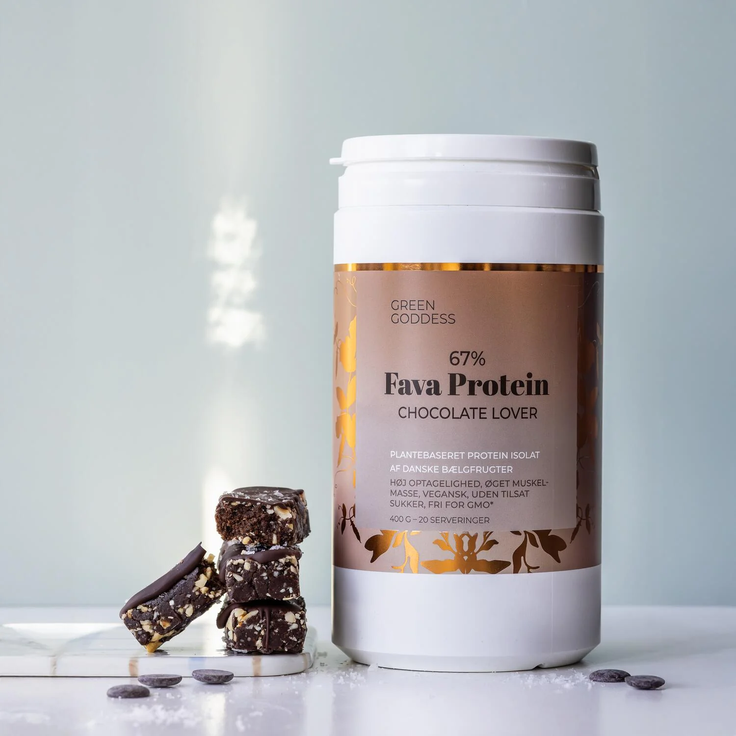 Chocolate Lover Fava Protein - 400g - Image 3