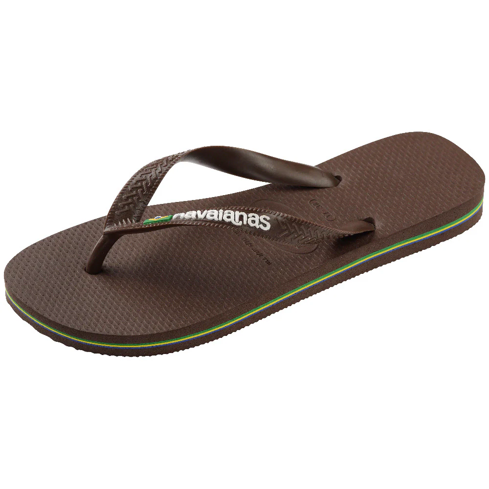 Brasil Logo klipklapper  - Dark Brown/White - Image 3