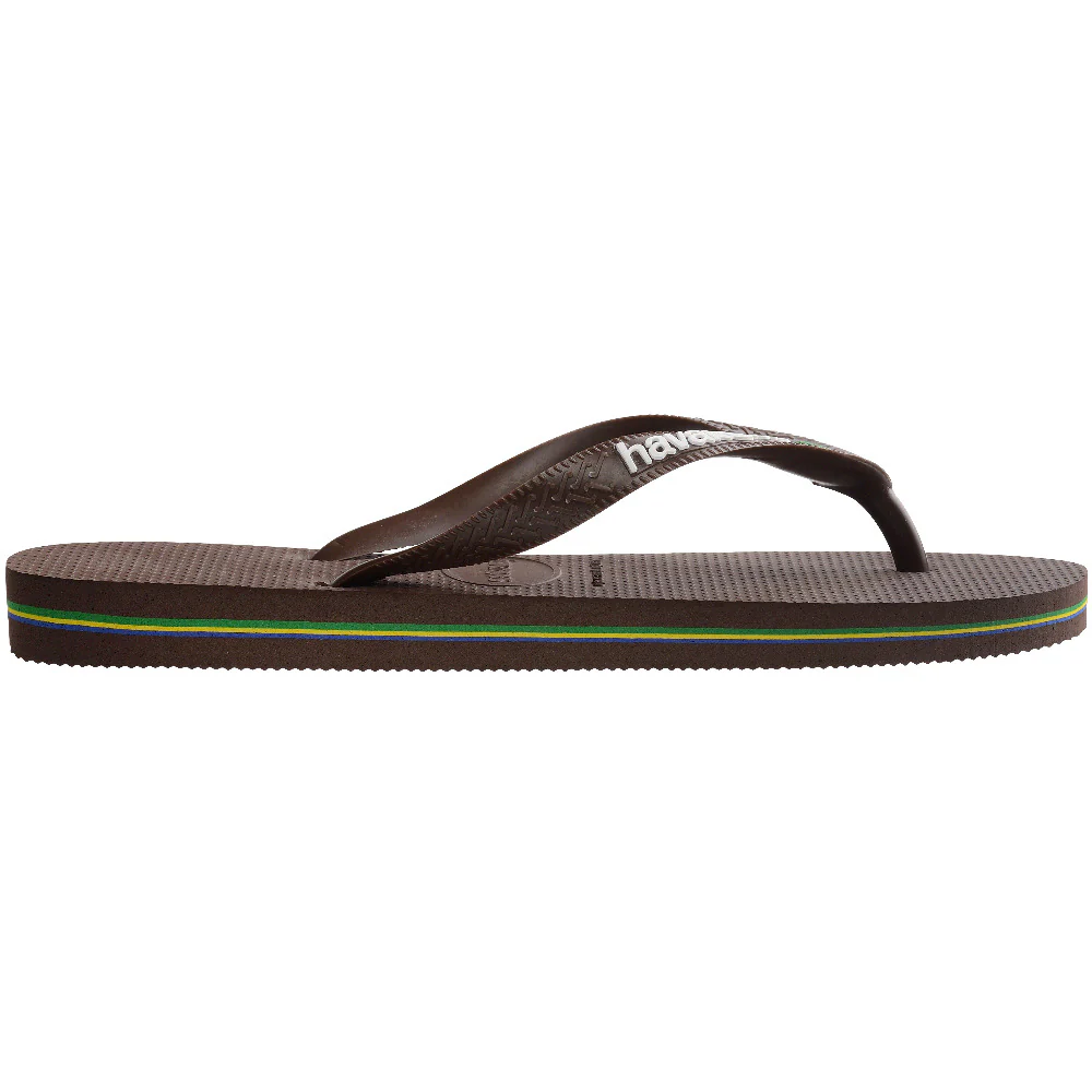 Brasil Logo klipklapper  - Dark Brown/White - Image 6