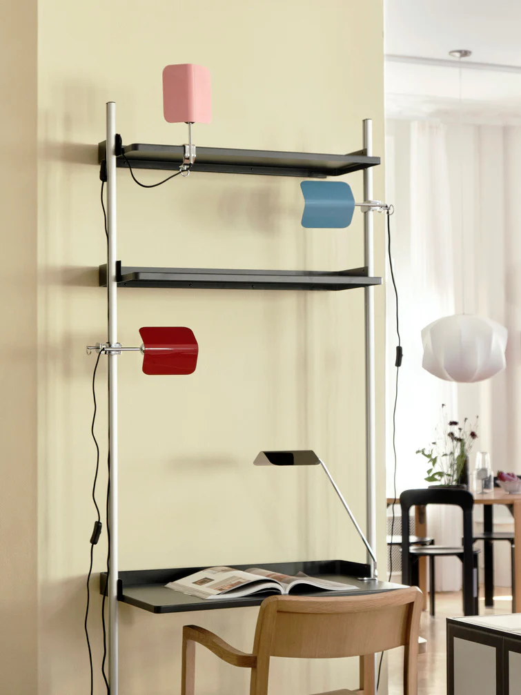 Apex Clip Lampe - Maroon red - Image 3