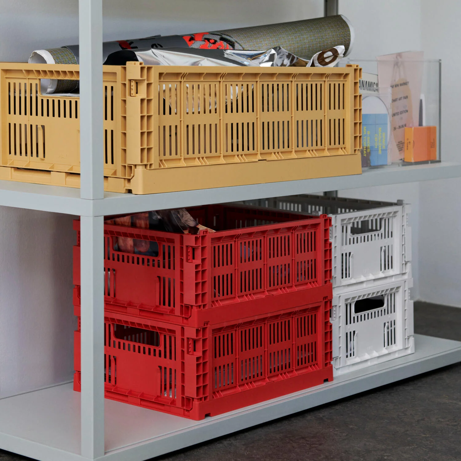 Colour Crate kasse, M - rød - Image 2