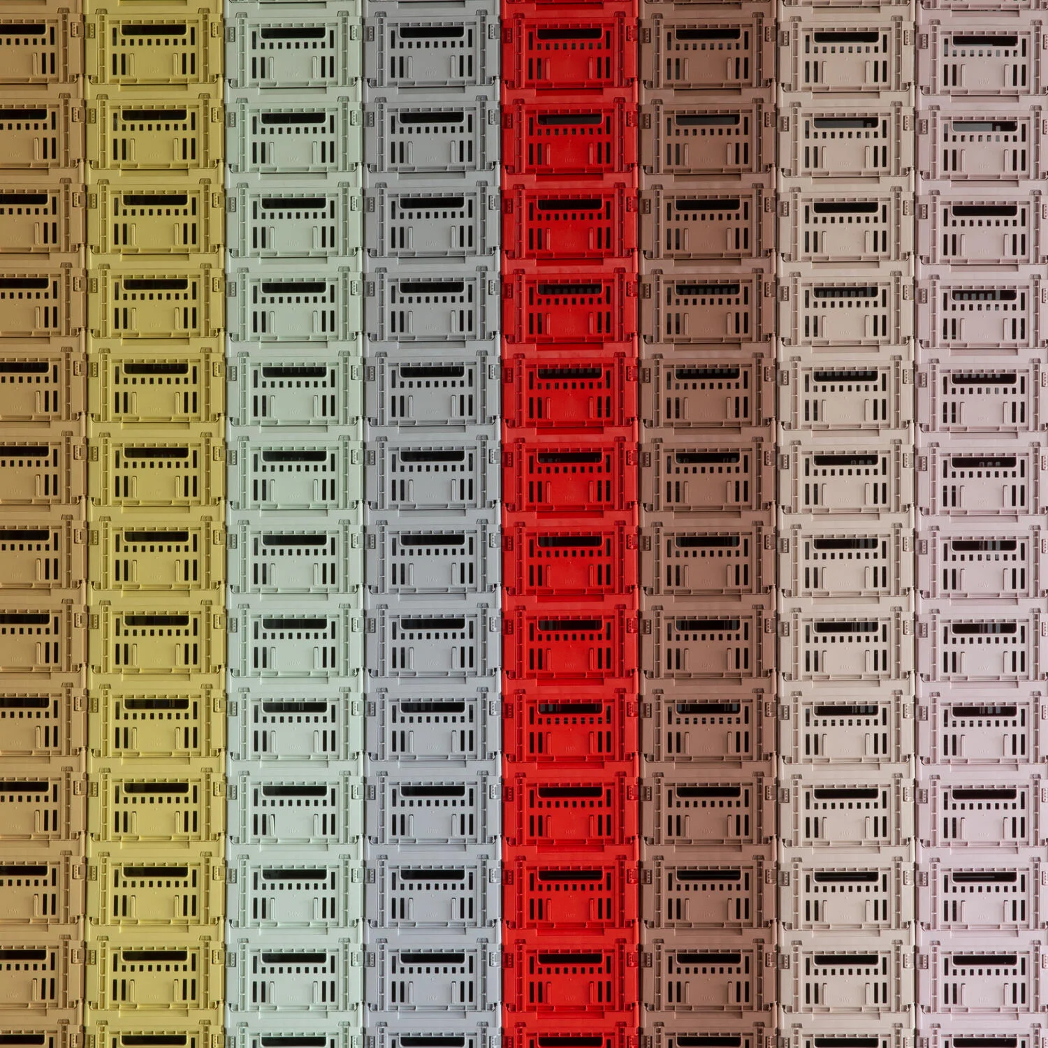 Colour Crate kasse, M - rød - Image 4