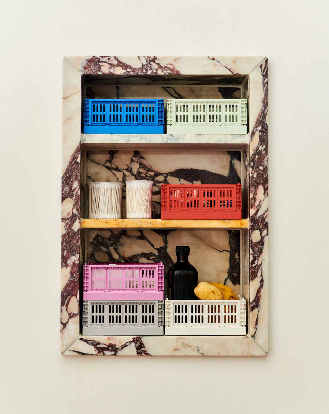 Colour Crate Mini kasse, 2 stk. - Electric blue - Image 2