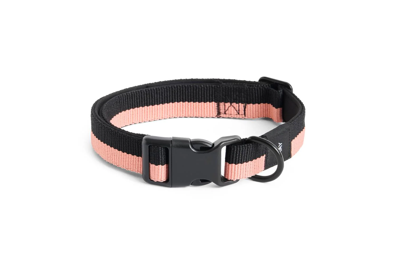 Flat hundehalsbånd - Pink