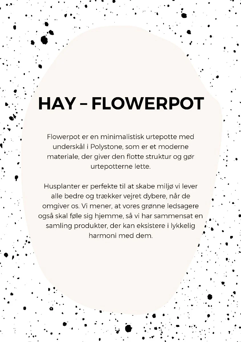 Flowerpot urtepotteskjuler M - grå - Ø: 14 cm. - Image 3
