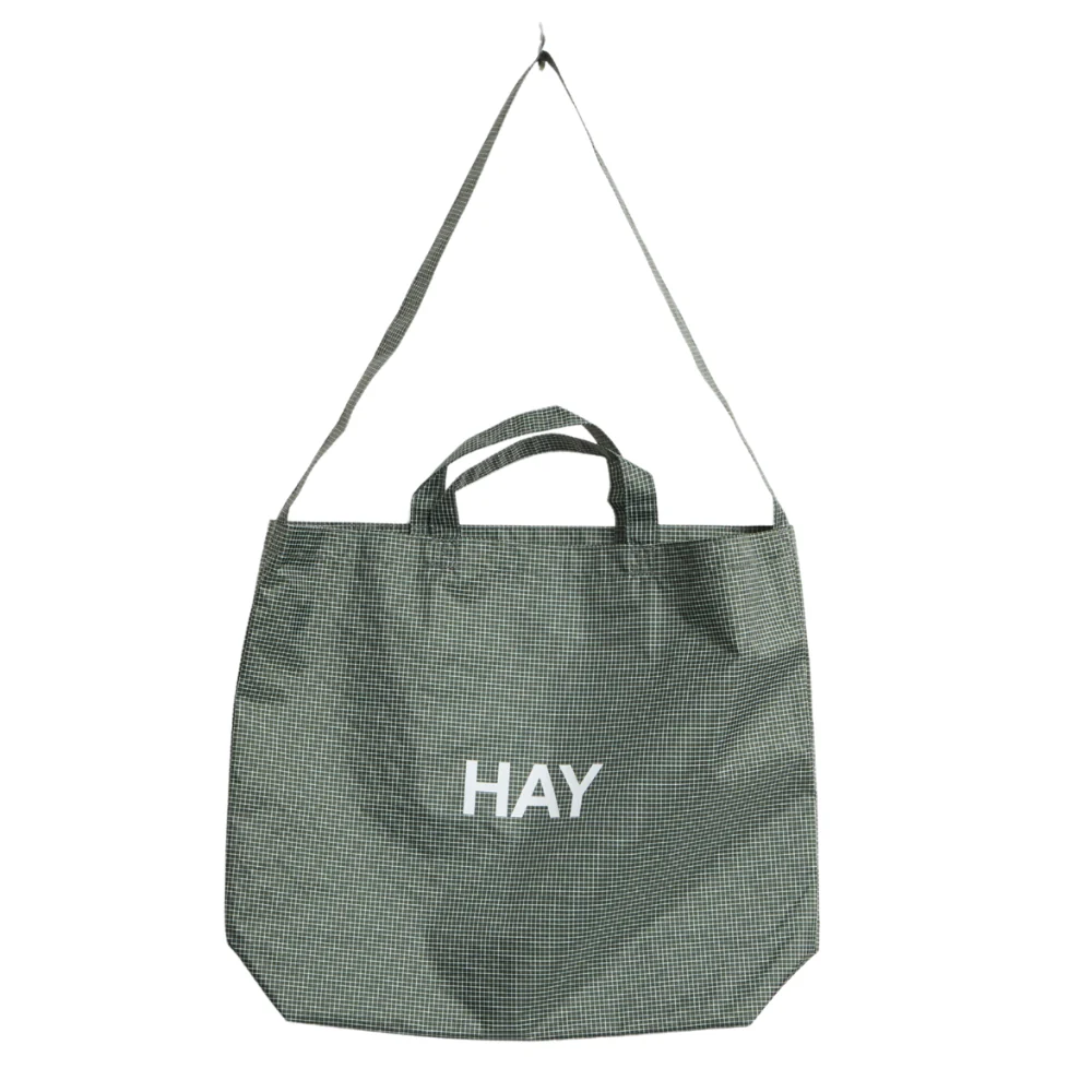 Grid crossbodytaske - mørkegrøn - Image 2