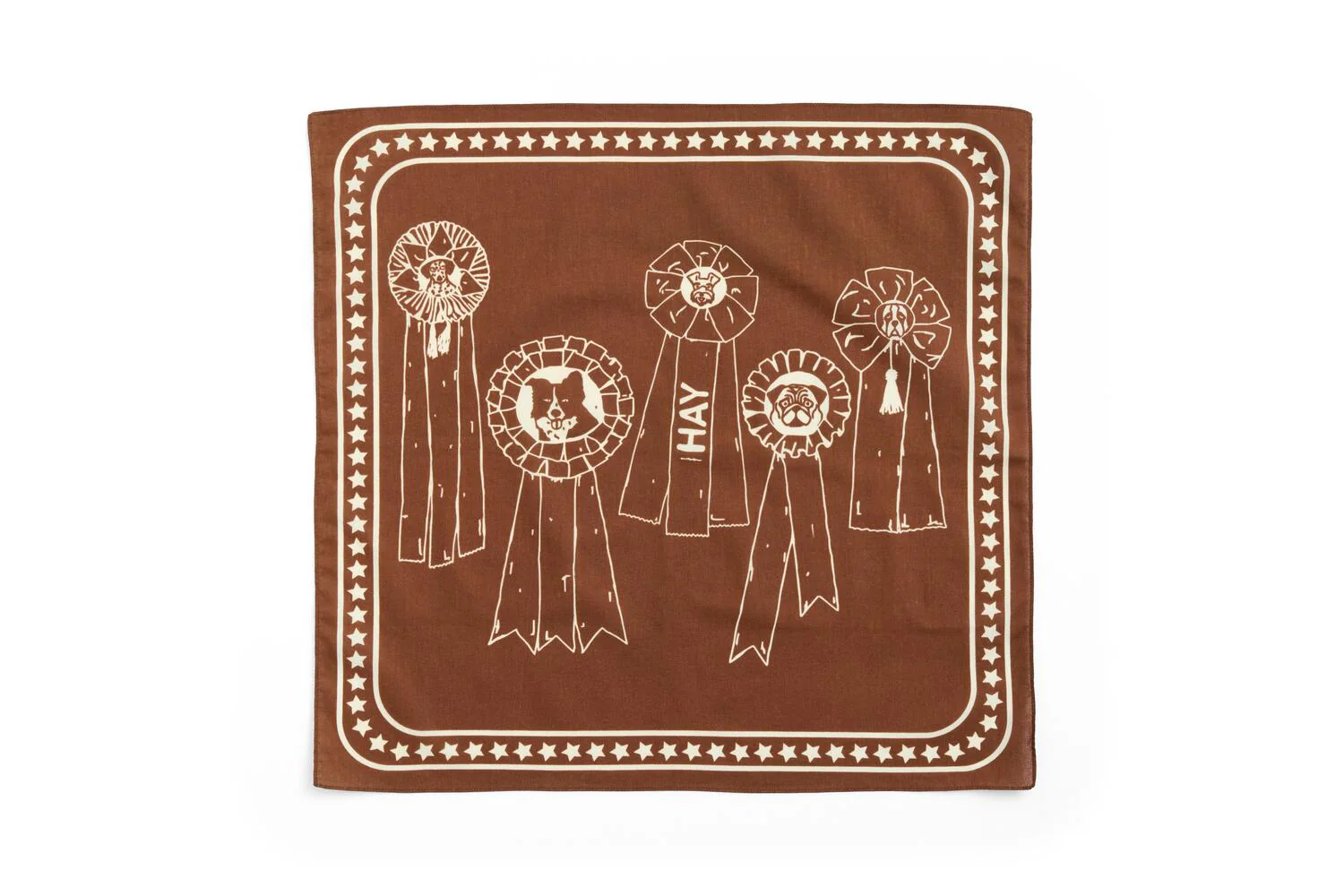 Hundebandana - brun - Image 3