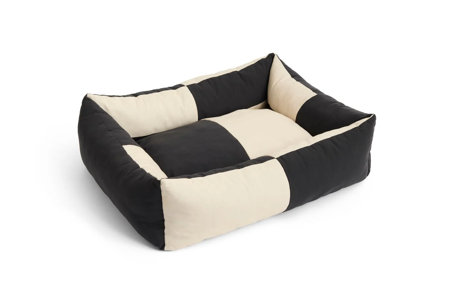 Hundeseng, Large - sort/hvid