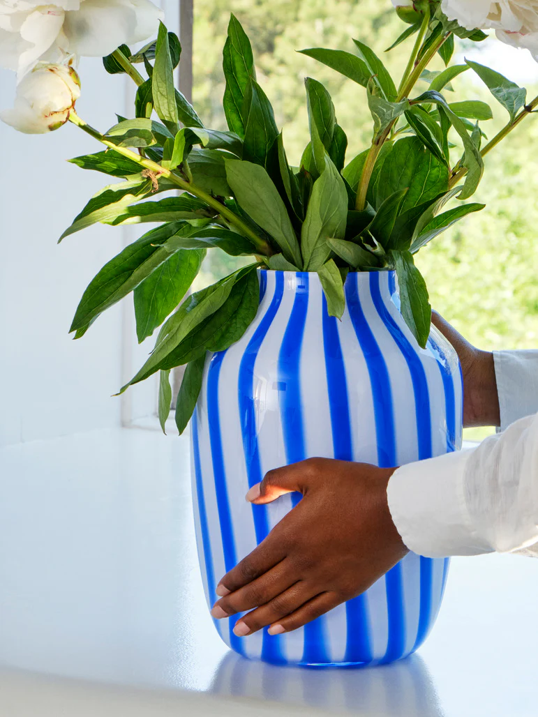 Juice vase, High Blue - 20x28 cm. - Image 2