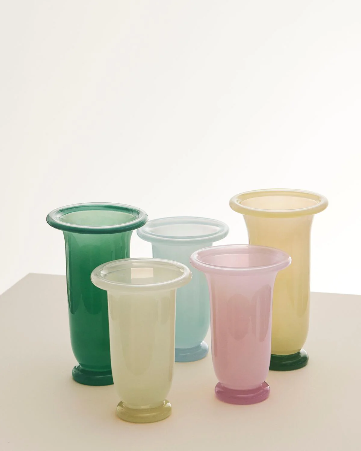 Medium Empire Vase, gul - H21 cm. - Image 2