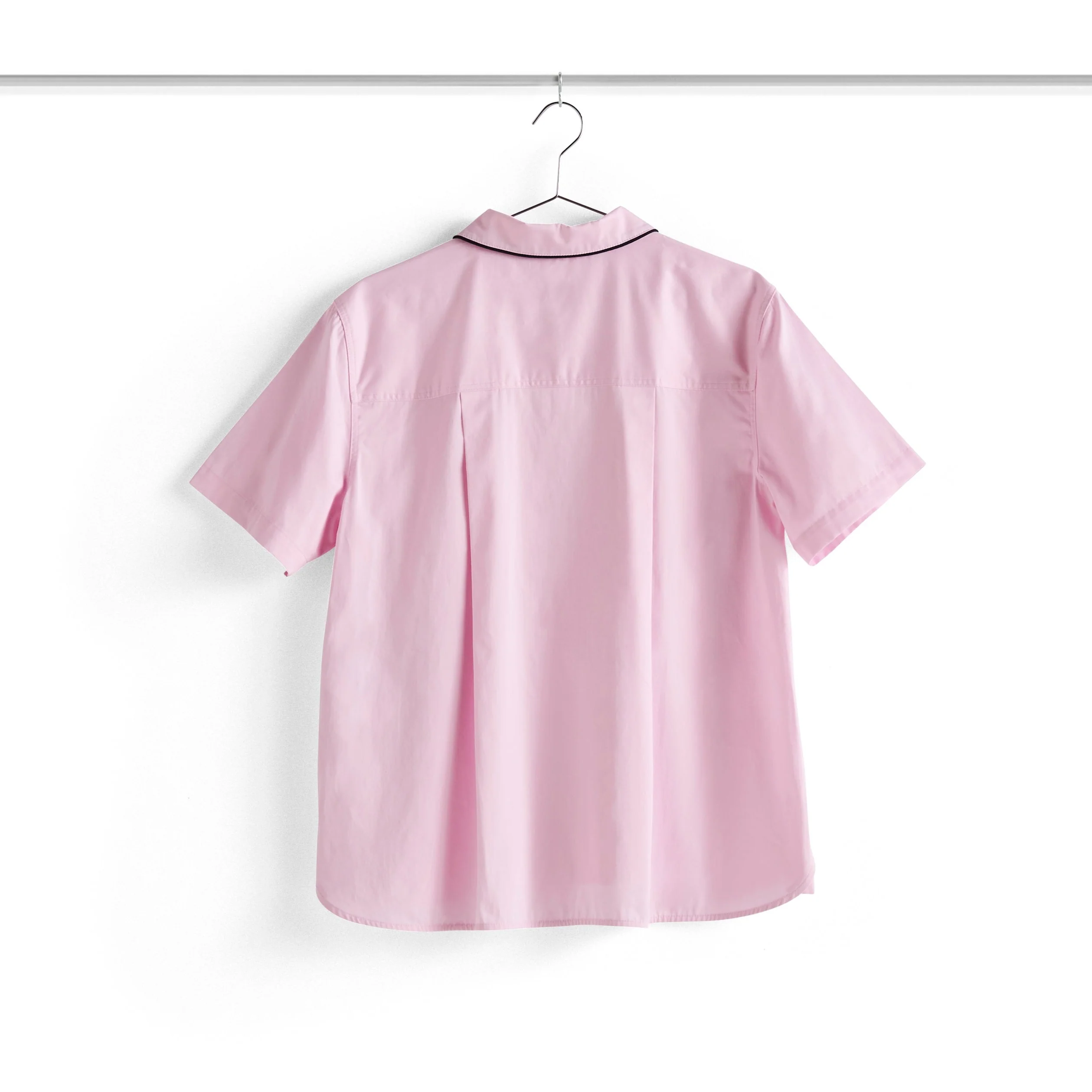 Outline Pyjama S/S natskjorte - Soft Pink - Image 3