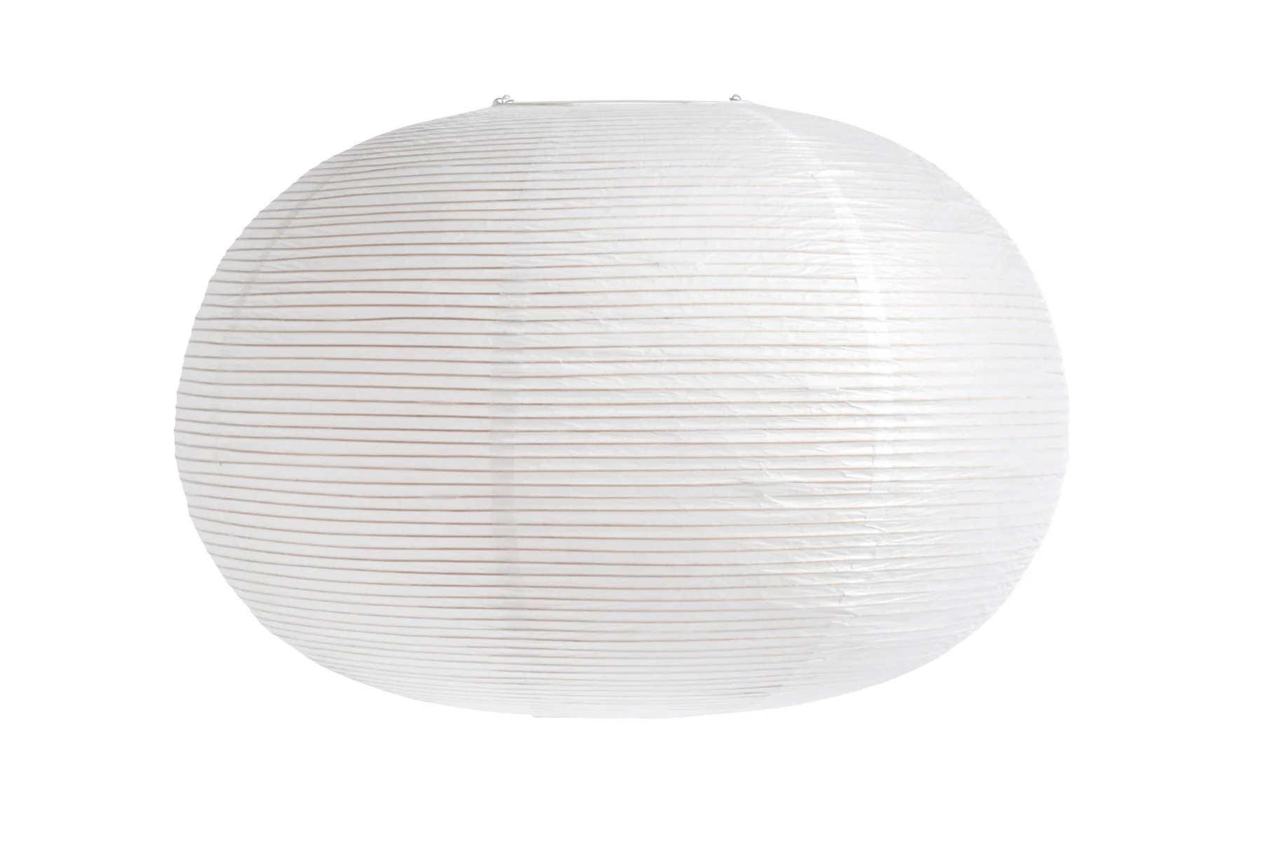 Rice Paper lampe, hvid - Ø70 cm.