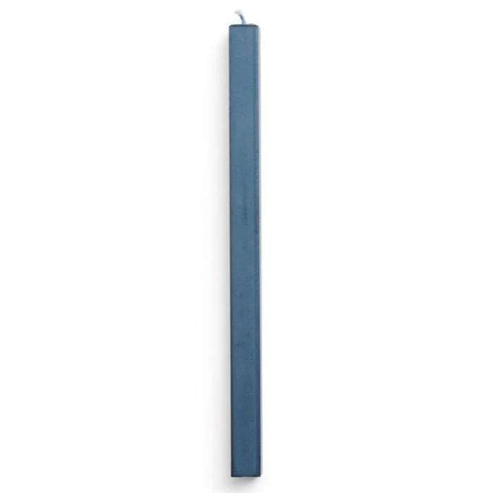 Square stearinlys - Midnight Blue