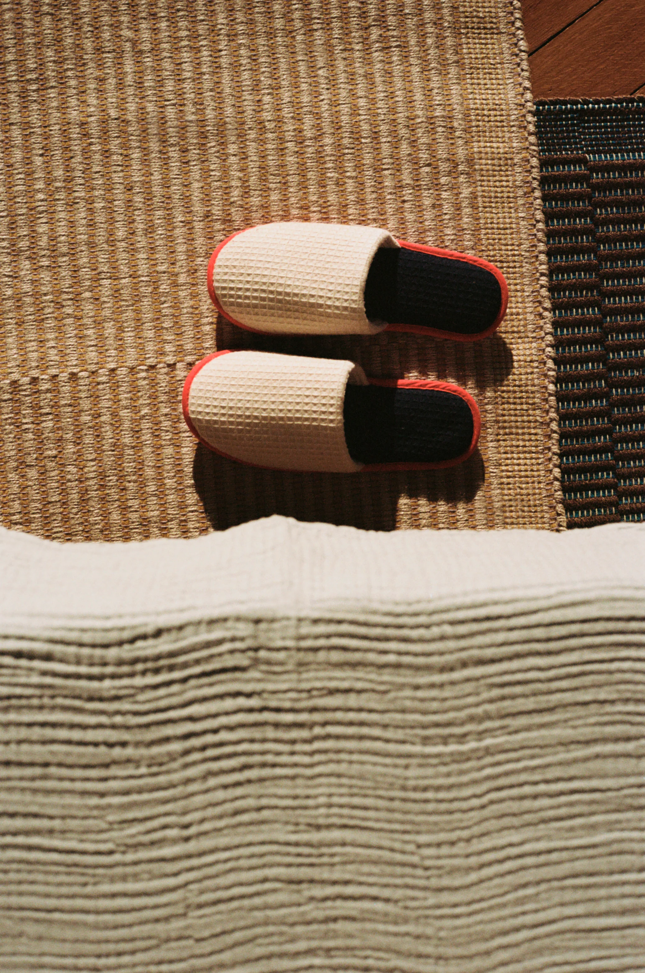 Tapis måtte, Off-White and Lavender - 60x95 cm. - Image 4