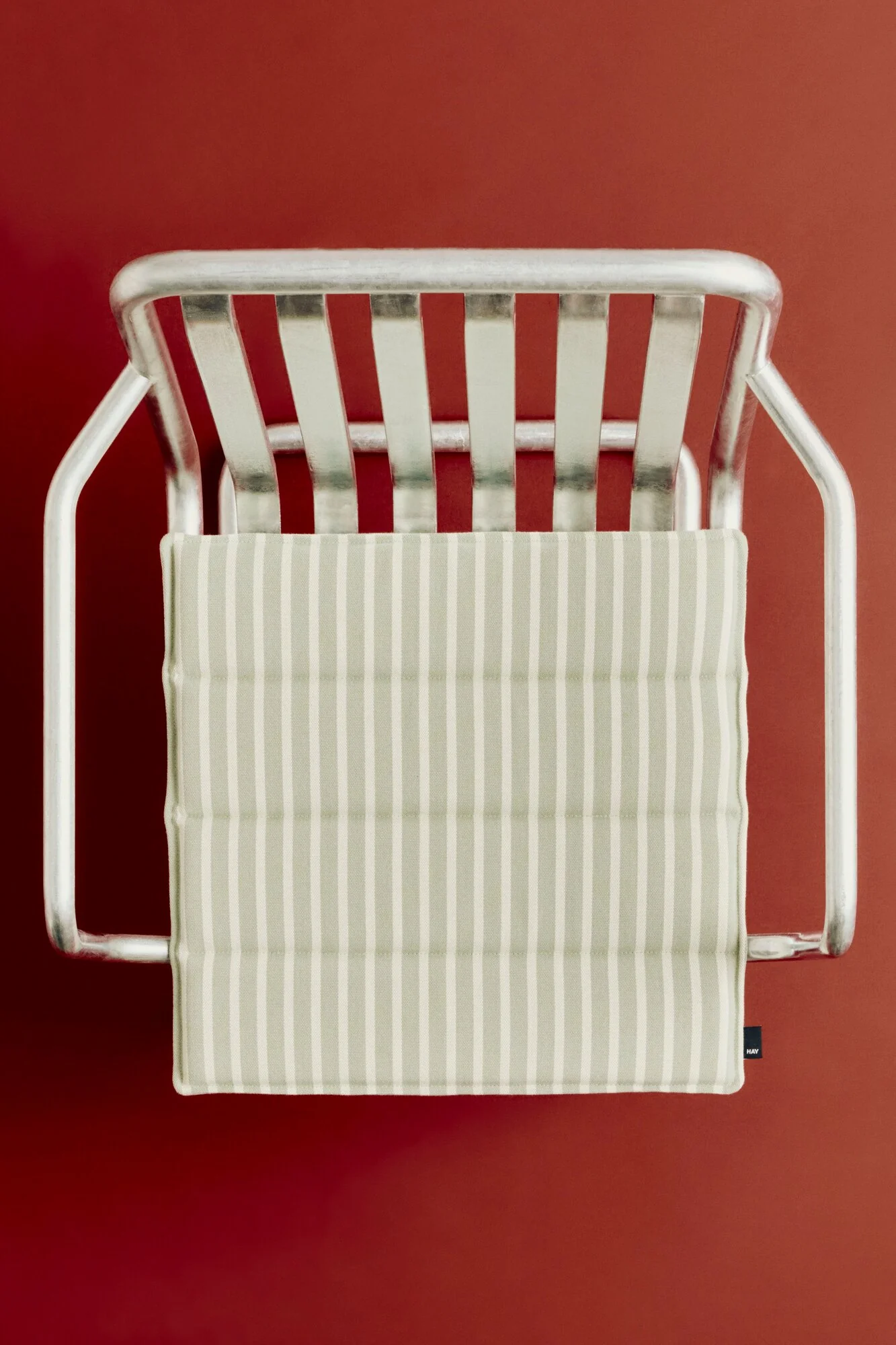 Terrazza havehynde, 40x40 cm - Grey Bold Stripe - Image 3