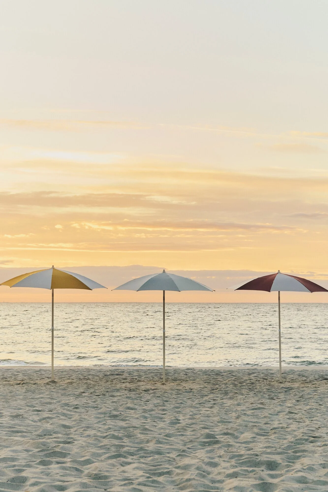 Terrazza Octagon parasol, Ø200 cm - Off-white/Ochre - Image 10