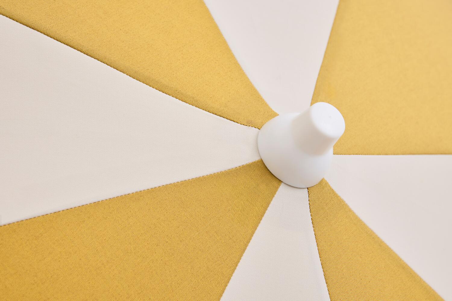 Terrazza Octagon parasol, Ø200 cm - Off-white/Ochre - Image 4