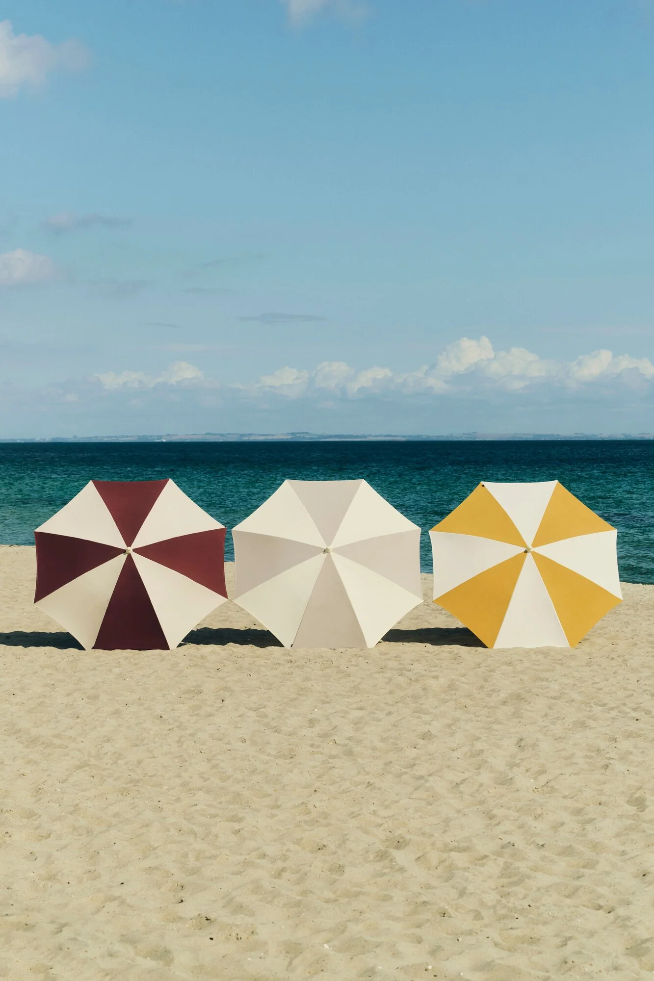 Terrazza Octagon parasol, Ø200 cm - Off-white/Ochre - Image 8