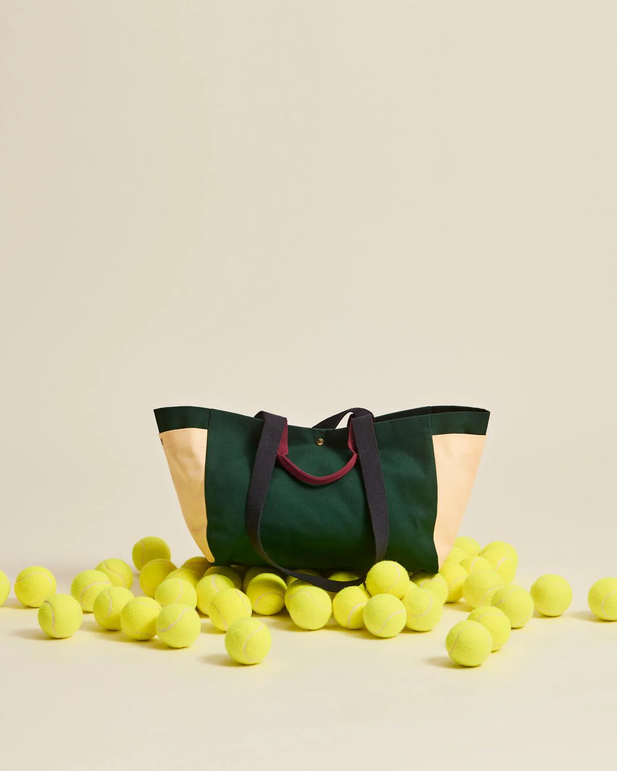 Weekendtaske, Medium - Dark green multi - Image 3