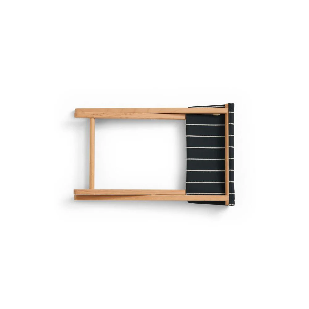 x Jasper Morrison foldeskammel - Black with beige stripe - Image 4