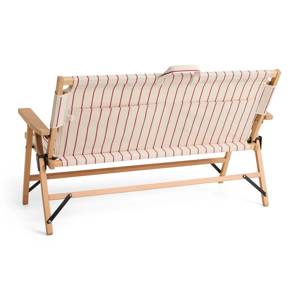 x Jasper Morrison foldesofa - Beige with red stripe - Image 6