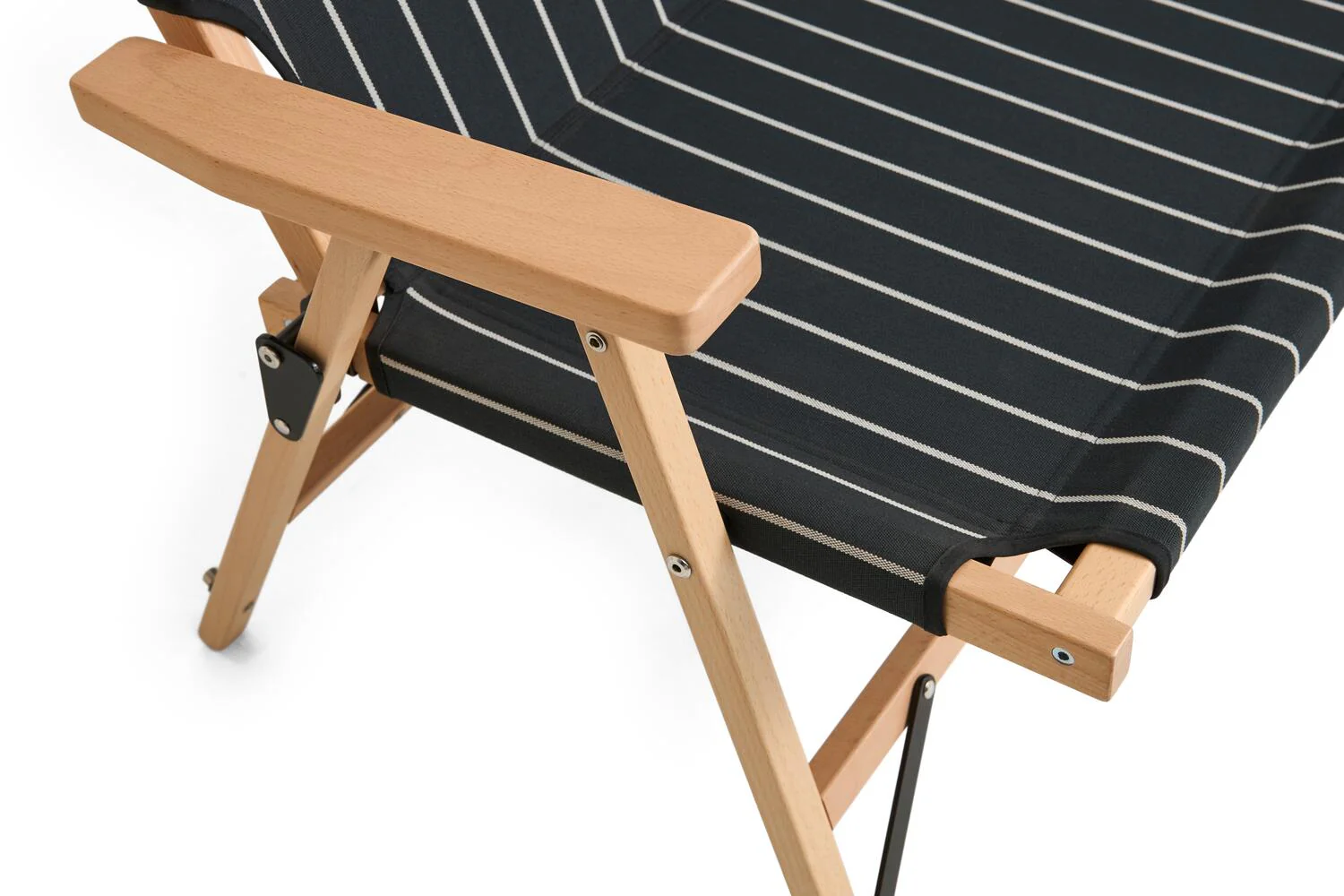 x Jasper Morrison foldesofa - Black with beige stripe - Image 6