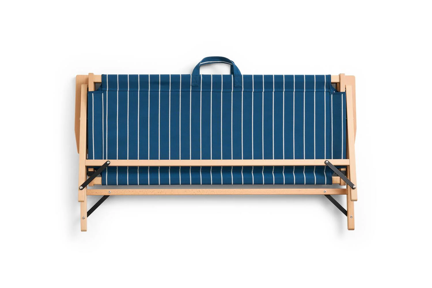 x Jasper Morrison foldesofa - Blue with beige stripe - Image 3