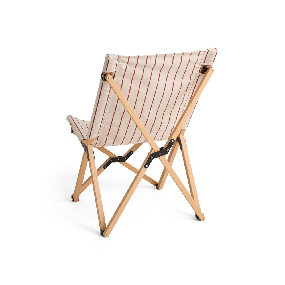 x Jasper Morrison klapstol - Beige with red stripe - Image 5