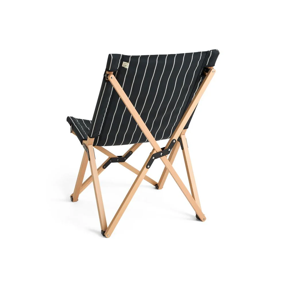 x Jasper Morrison klapstol - Black with beige stripe - Image 2