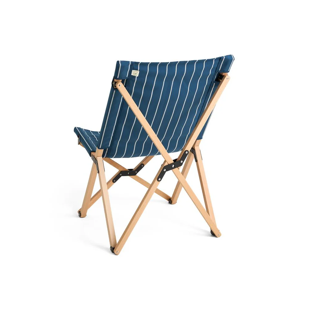 x Jasper Morrison klapstol - Blue with beige stripe - Image 4