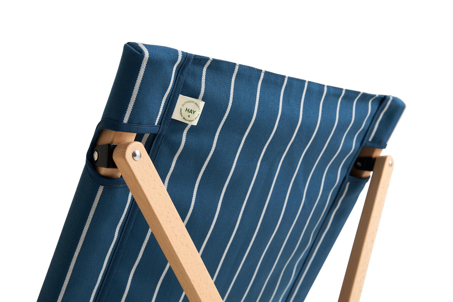 x Jasper Morrison klapstol - Blue with beige stripe - Image 9