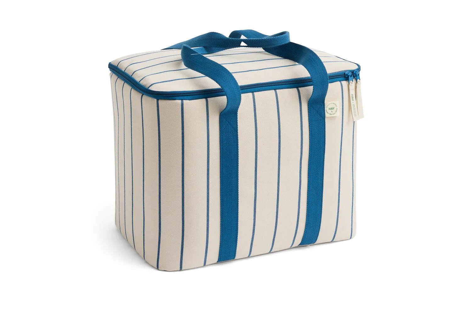 x Jasper Morrison køletaske - Beige with blue stripe - Image 3