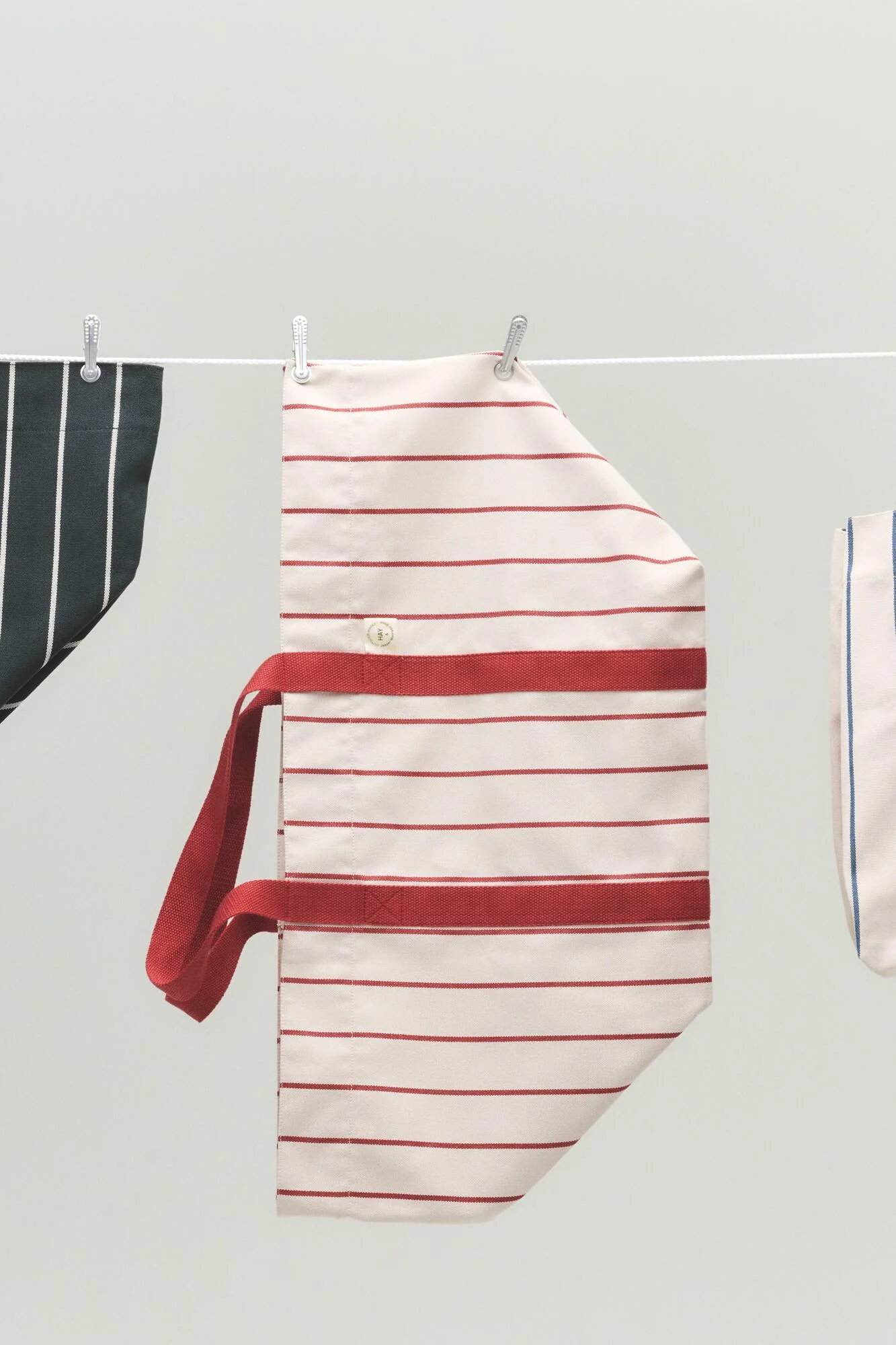 x Jasper Morrison shopper - Beige with red stripe - Image 3