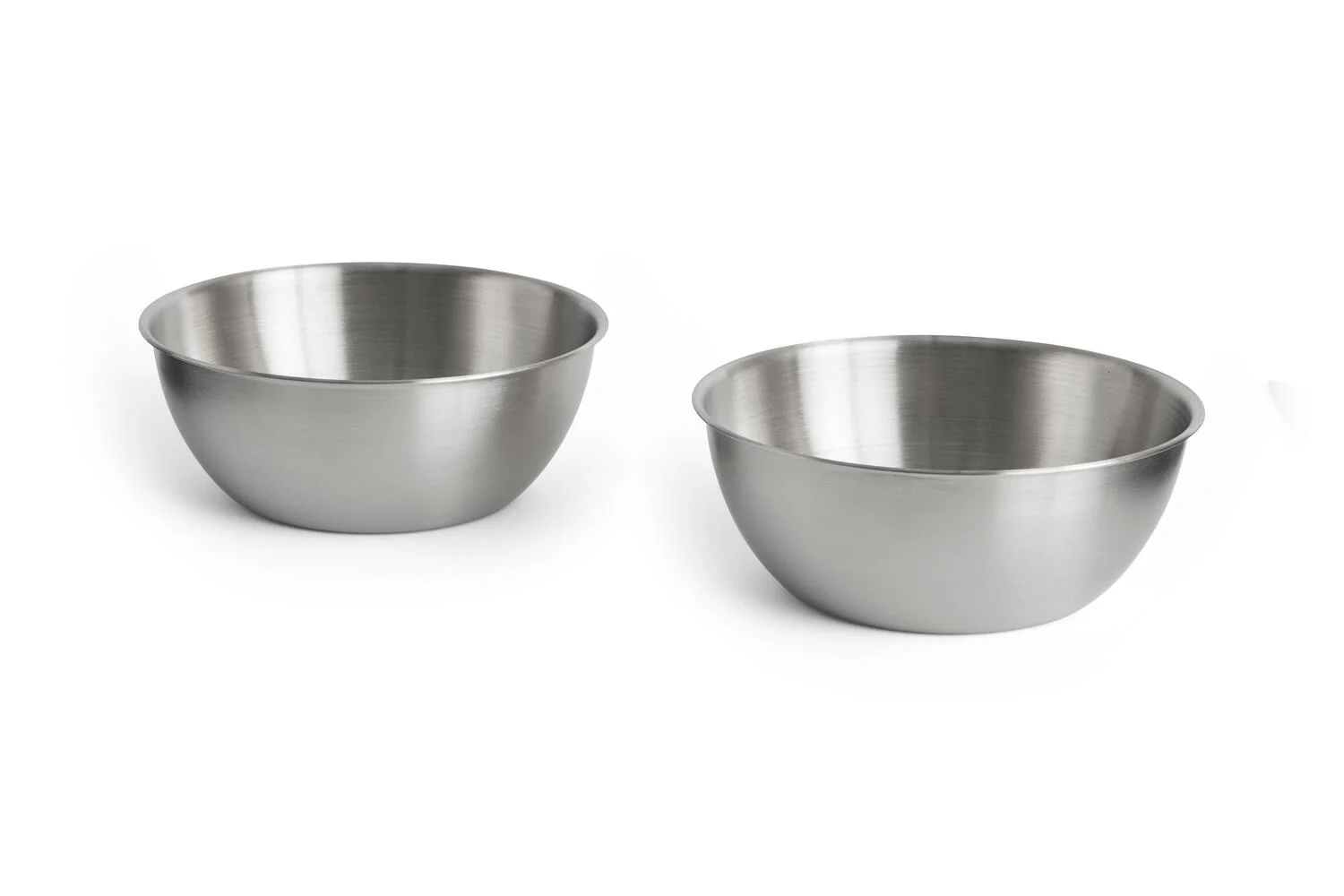 x Jasper Morrison Steel skål, Ø16 cm - 2 stk