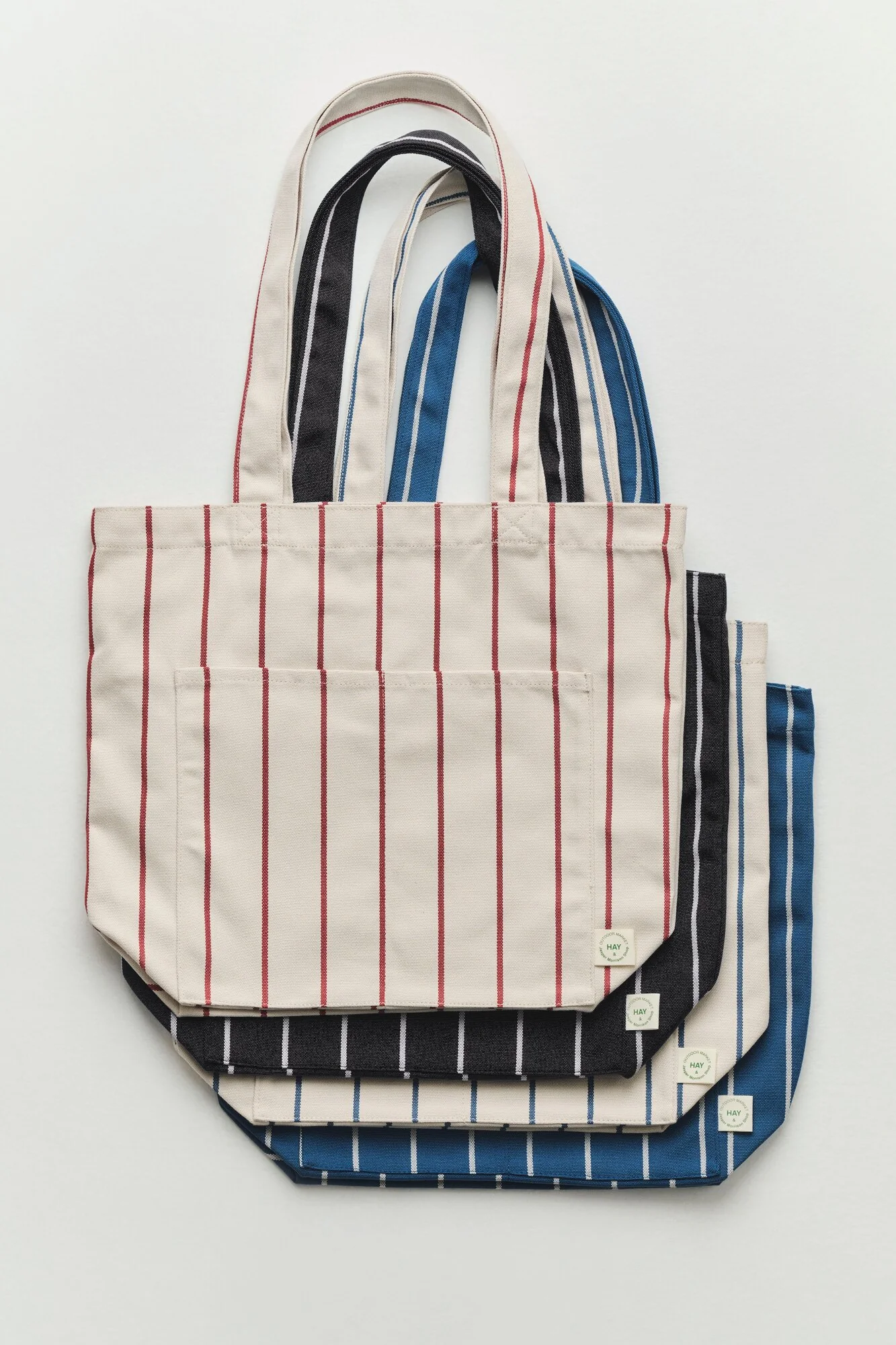 x Jasper Morrison Tote Bag - Beige with red stripe - Image 3
