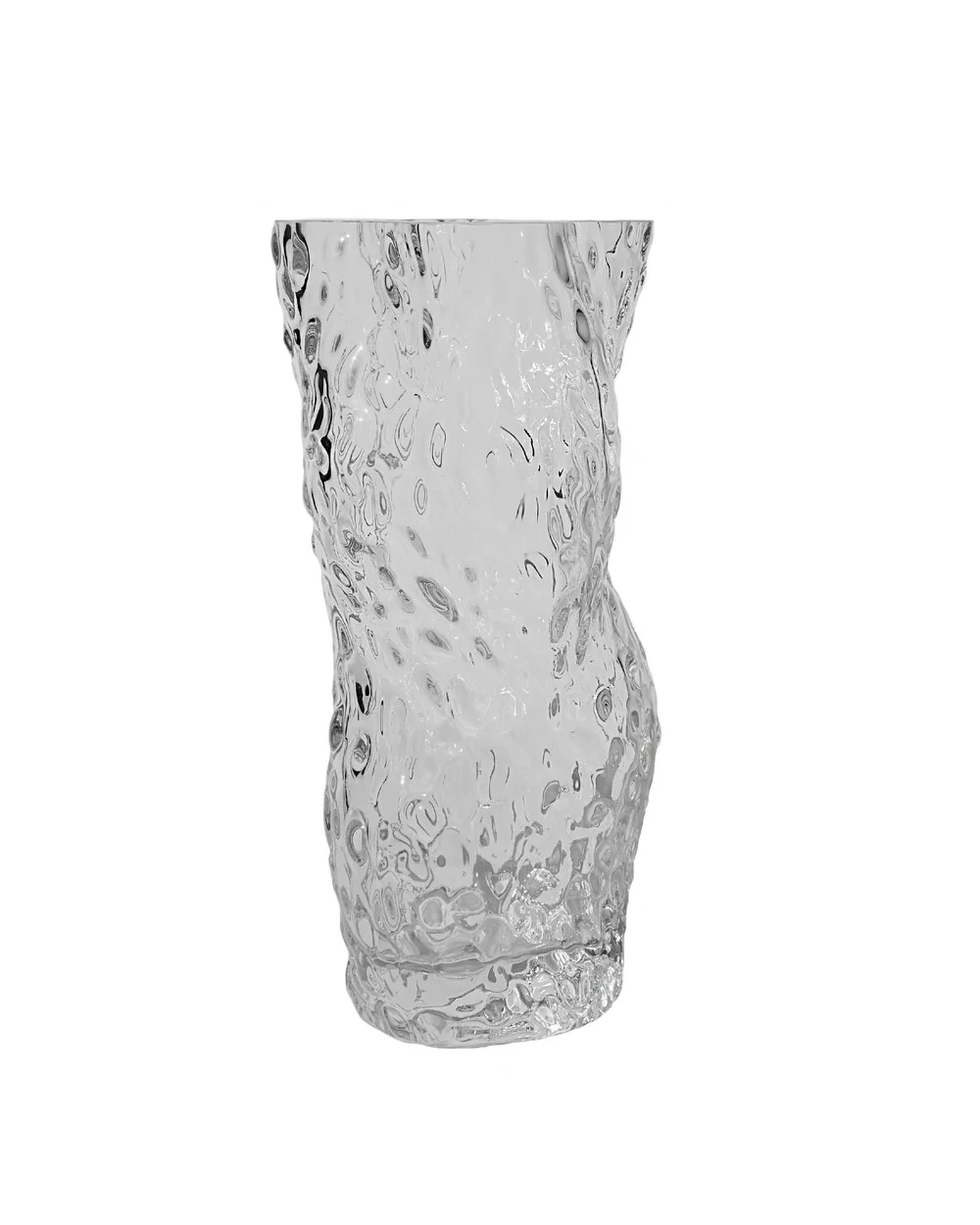 Ostrea Rock Glass vase - klar