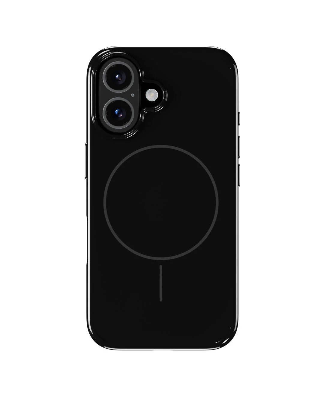MagSafe iPhone cover - Black/Grey