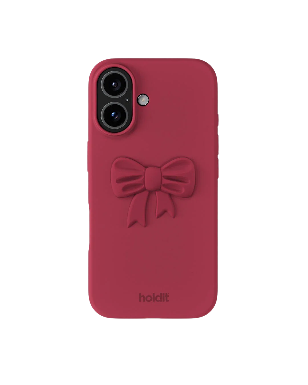 Silicone Bow sticker - Red Velvet - Image 2
