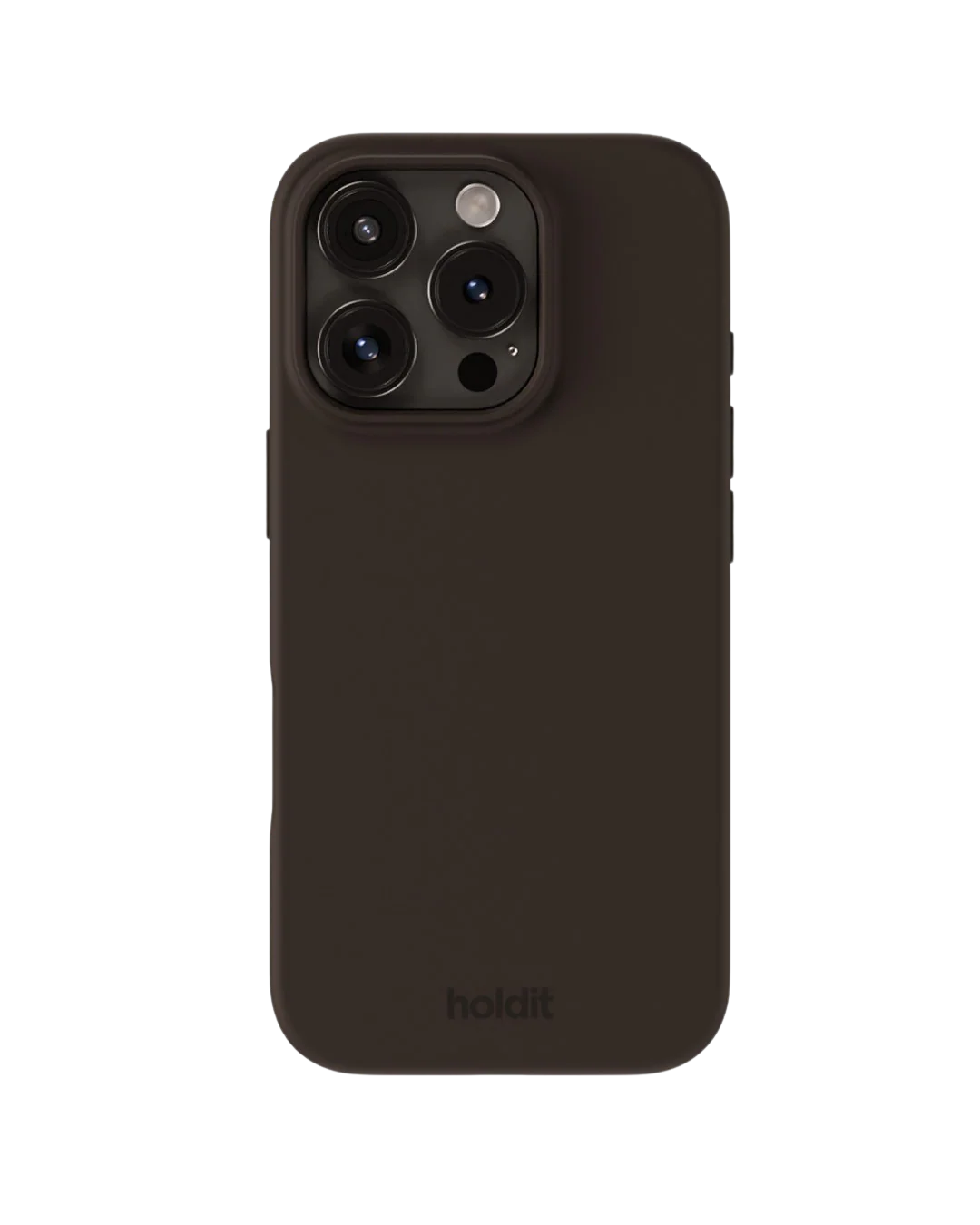 Silicone iphone cover - Chocolate