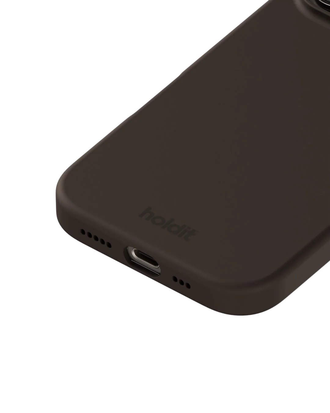 Silicone iphone cover - Chocolate - Image 3
