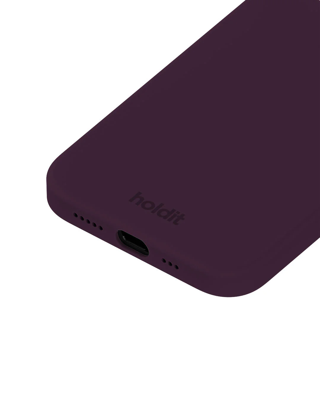 Silicone iPhone cover - Deep Plum - Image 5