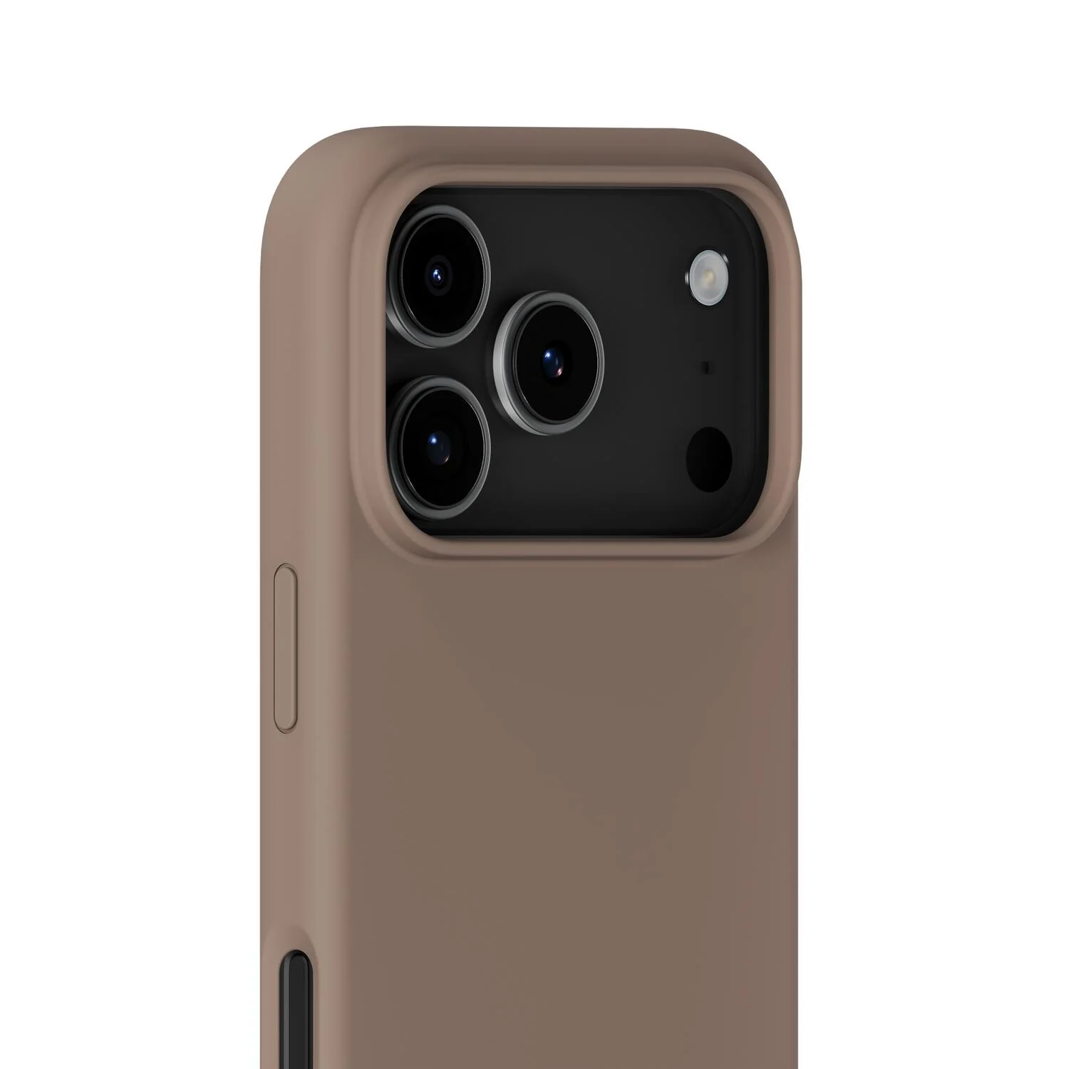 Silicone iPhone cover - Mocha Brown - Image 4