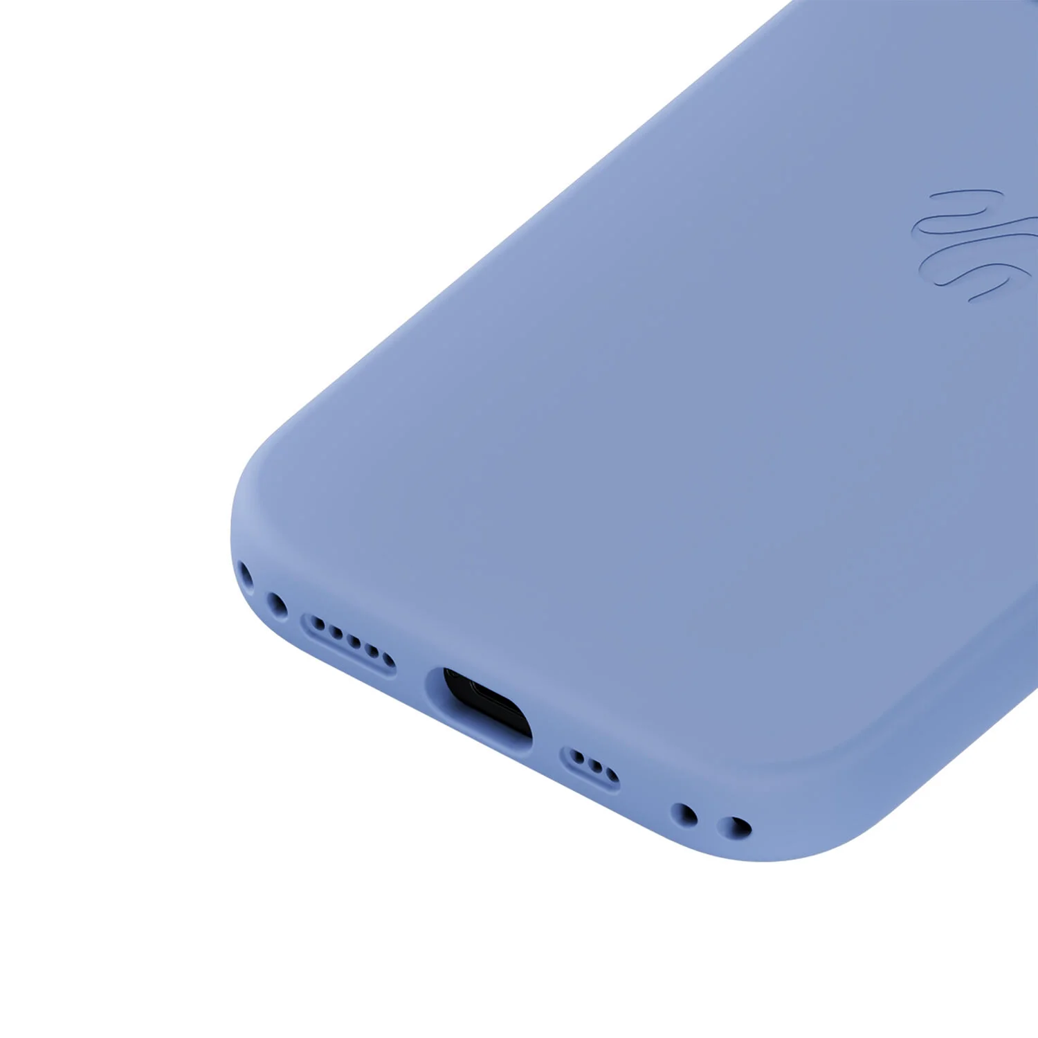 Silicone MagSafe Compatible cover - Soft Cobalt - Image 4