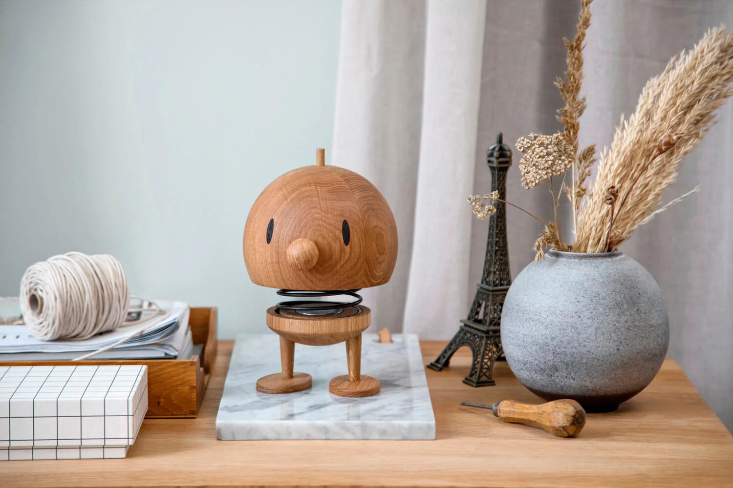 Hoptimist LED lampe, L - Oak - Image 2