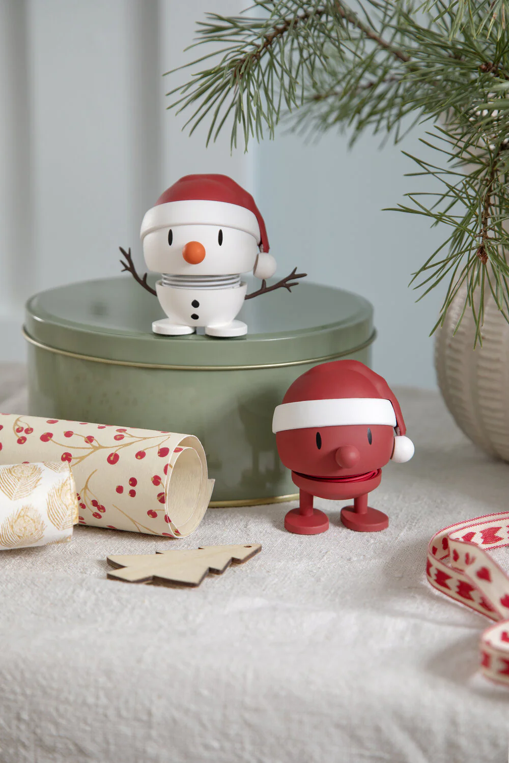 Santa Snowman, Soft White - lille - Image 2