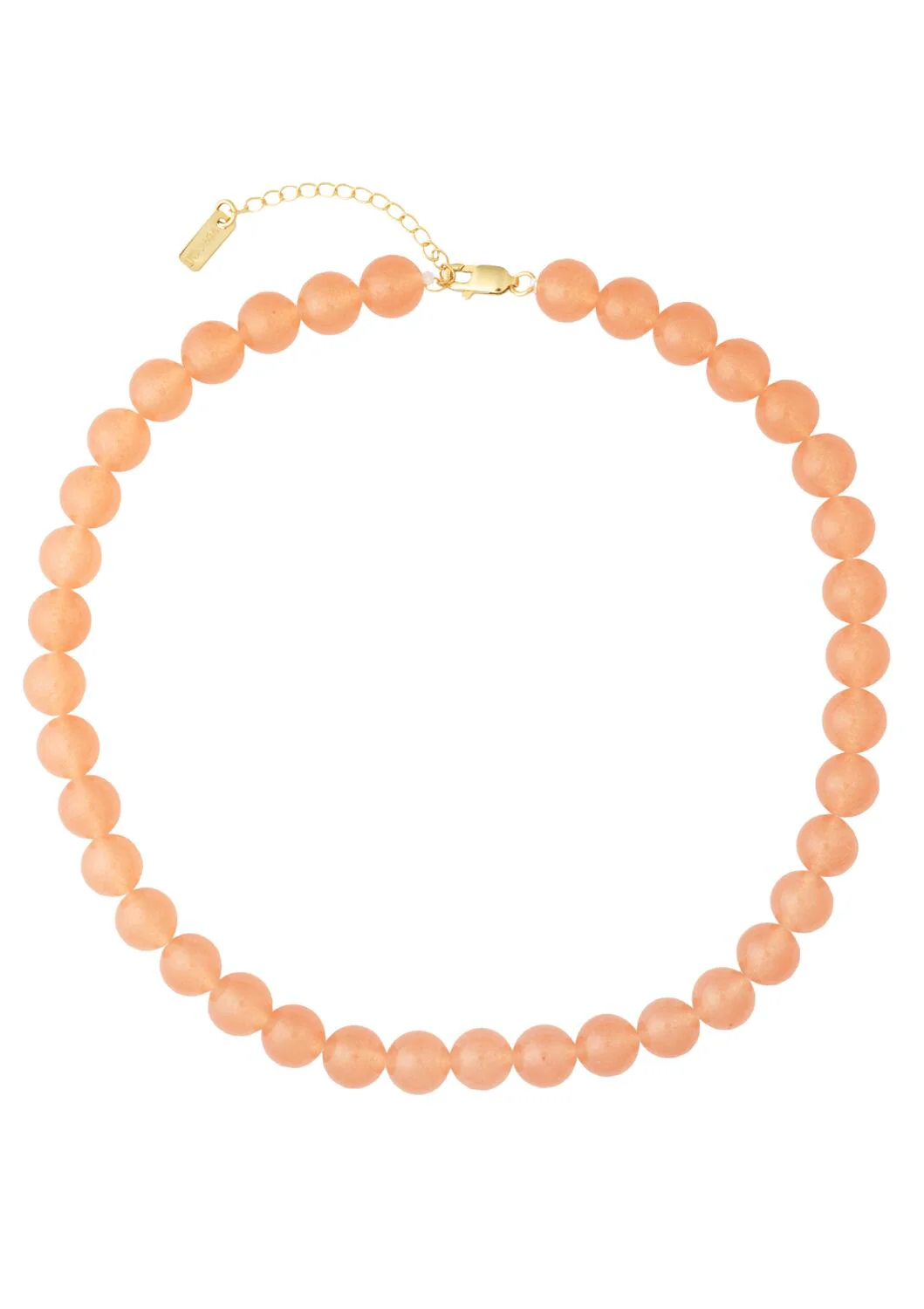Candy Coral halskæde, M - Papaya
