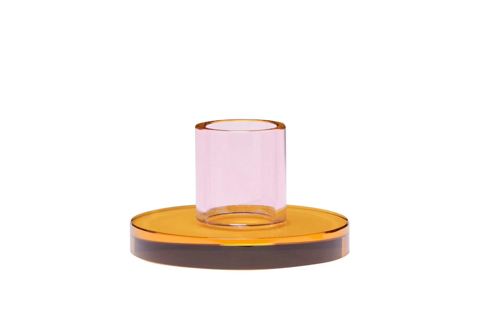 Astra lysestage, lille - pink/orange