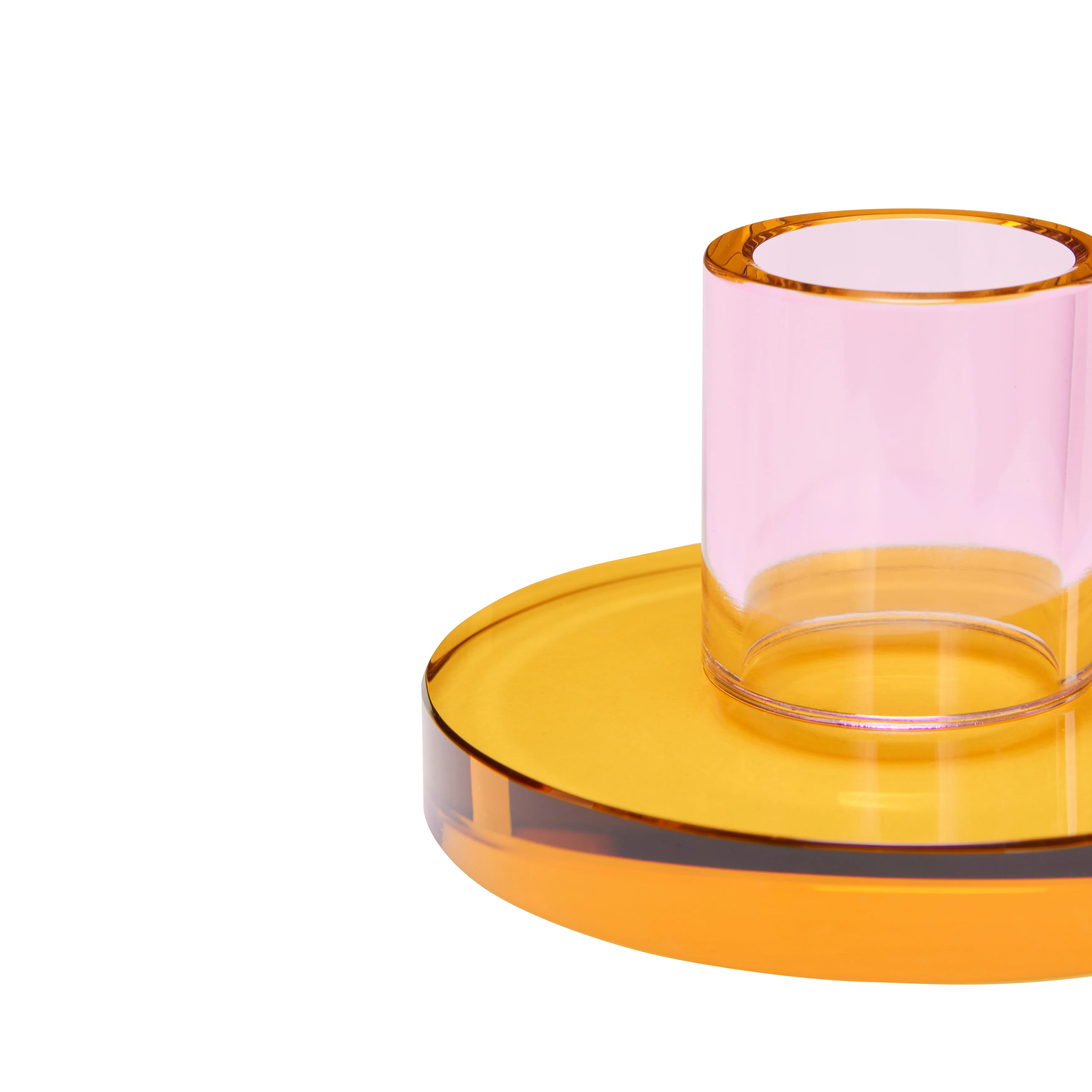 Astra lysestage, lille - pink/orange - Image 6