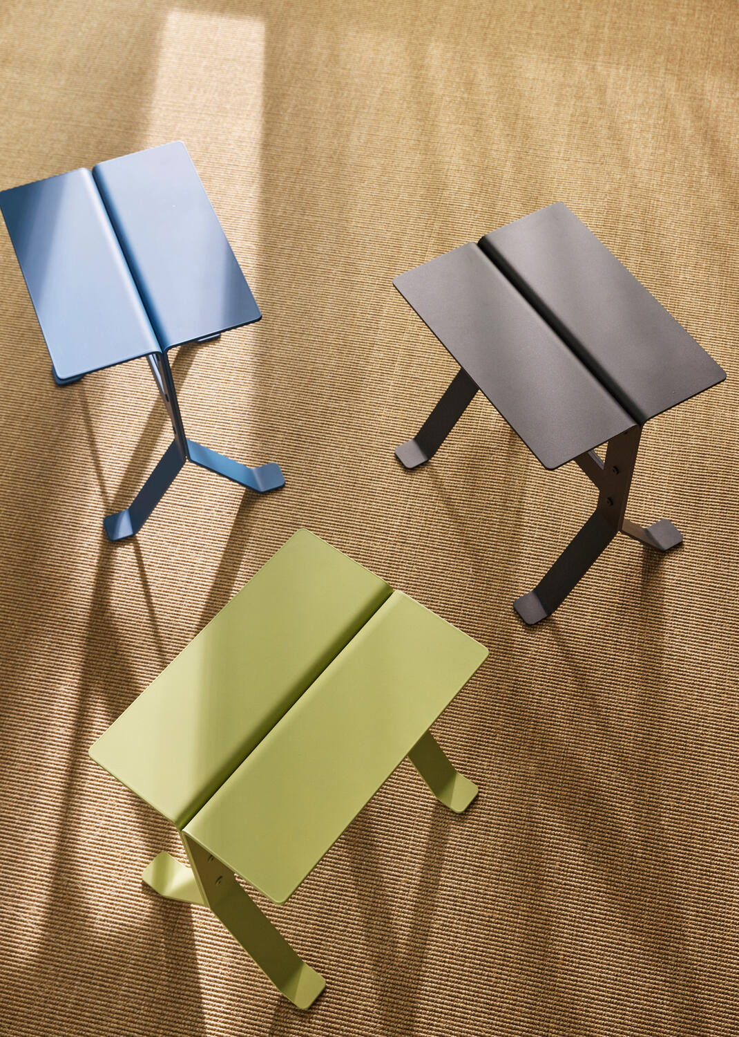 Fold sidebord, Petrol - 40x30 cm - Image 7